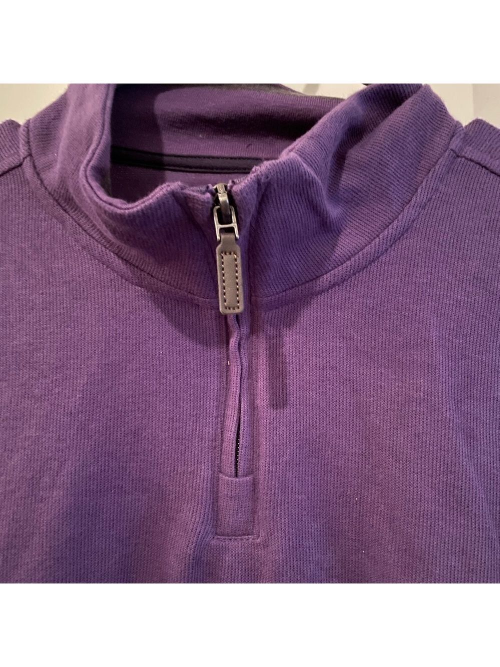 Club Room Ls French Rib In Dark Fig — image 7 of 8